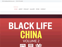Tablet Screenshot of blacklifechina.com